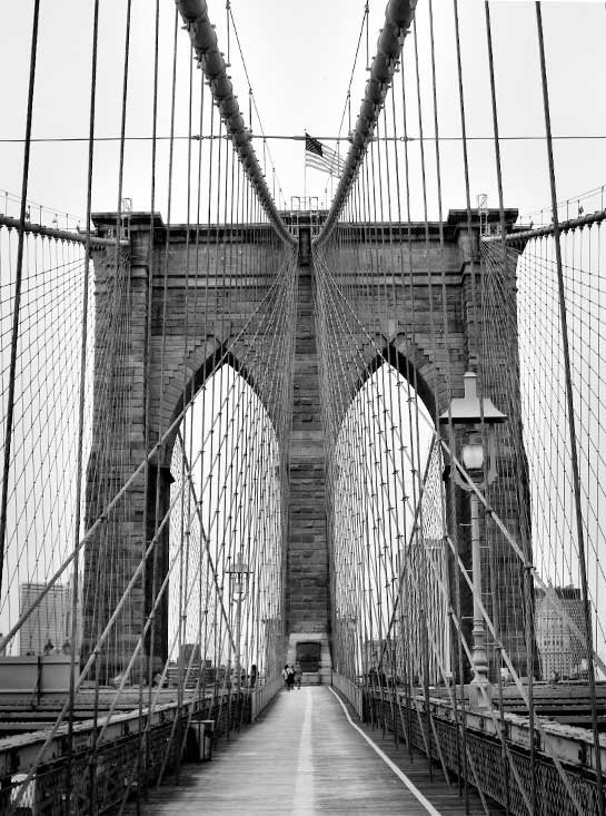 Brooklyn Bridge Symmetry